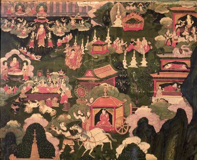 Parinirvana and the Death of Buddha, from 